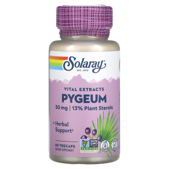 Pygeum, 50 mg, 60 VegCaps