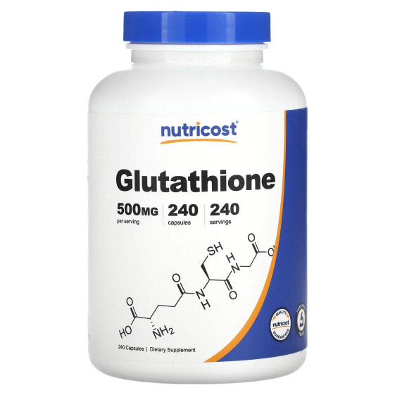 Glutathione, 500 mg, 240 Capsules