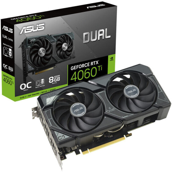 ASUS GeForce RTX 4060 Ti Dual O8G SSD, 8192 MB GDDR6