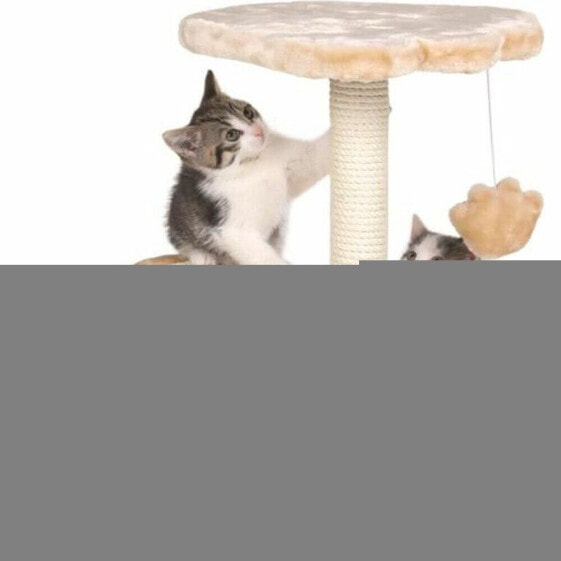 Cat scratching tree Trixie Vitoria Beige 43 cm Plush Sisal