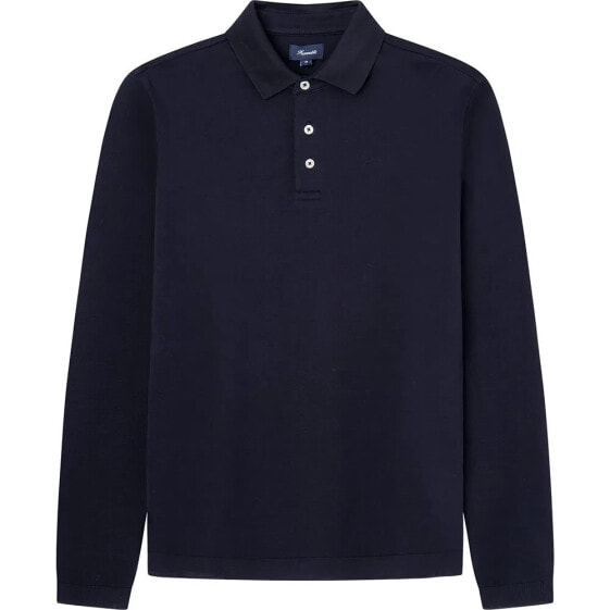 FAÇONNABLE Lux Pique long sleeve polo