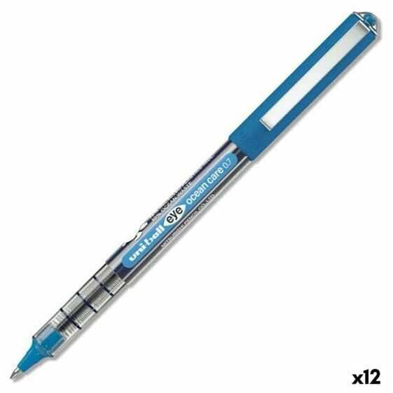 Ручка с жидкими чернилами Uni-Ball Eye Ocean Care Синий 0,7 мм (12 штук)