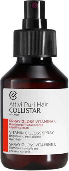 Brightening spray for colored hair with vitamin C (Brightening Revitalizing Spray) 100 ml