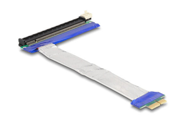 Delock Riser Karte PCI Express x1 Stecker zu x16 Slot mit Kabel 20 cm - Cable - 0.2 m