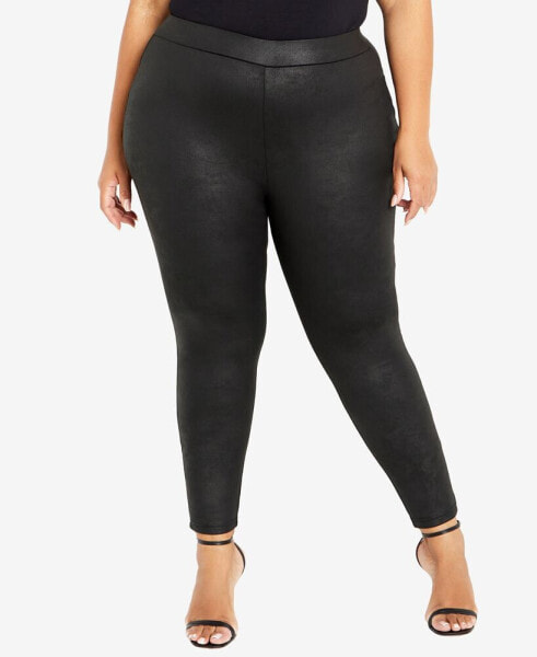 Plus Size Nina Faux Leather Pants