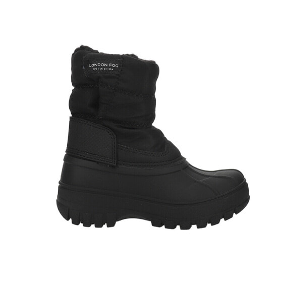 London Fog Jett Snow Toddler Boys Black Casual Boots CL30527T-B