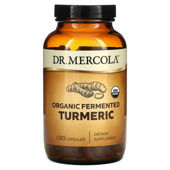 Organic Fermented Turmeric, 180 Capsules