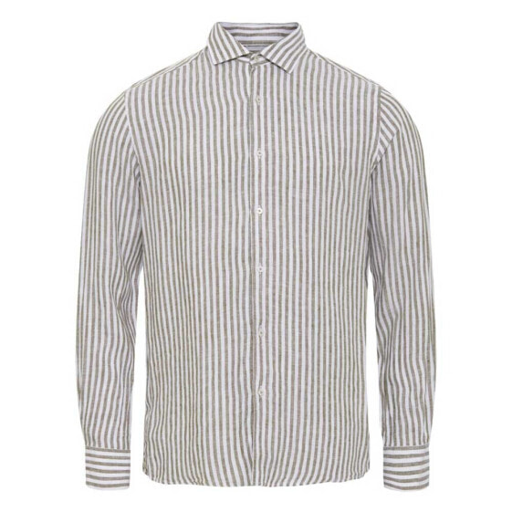 SEA RANCH Birger Striped Linen long sleeve shirt
