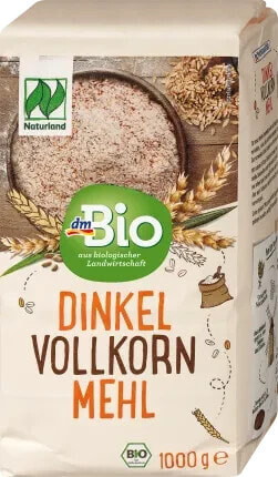 Mehl, Dinkel Vollkorn, Naturland, 1000 g