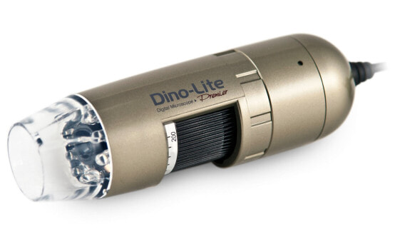 Dino-Lite AM4113T-FVW - Digital microscope - 200x - 10x - Gold - USB 2.0 - 1.3 MP