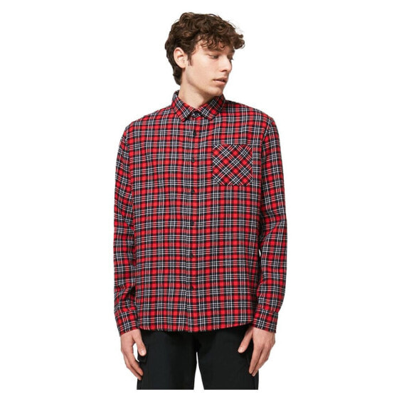 OAKLEY APPAREL Podium Plaid Flannel long sleeve shirt