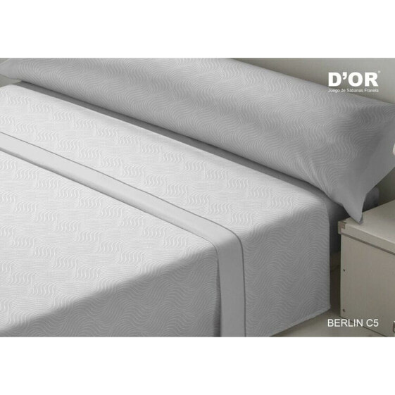 Bedding set D'Or BERLIN Grey Small double Franela