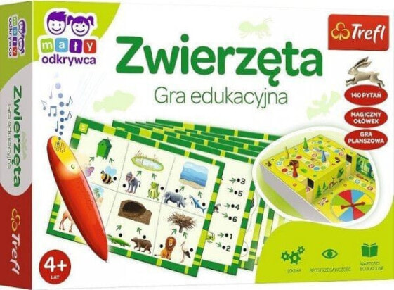 Trefl Gra Zwierzęta Magiczny ołówek