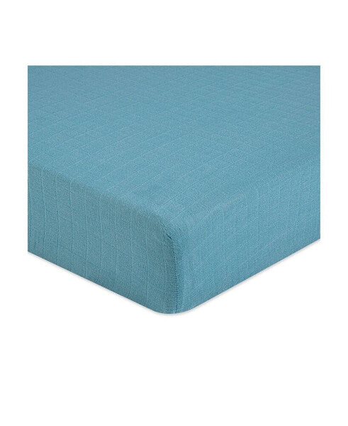 Baby Boys Soft Cotton Crib Fitted Sheet