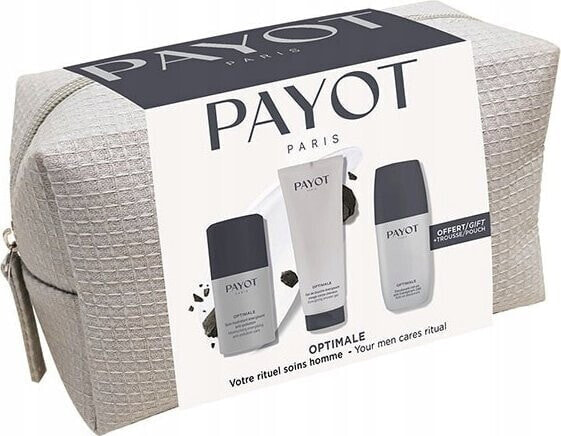 Payot Set Payot: Optimale, Softening And Refreshing, Shower Gel, For Face & Body, For All Skin Types, 200 ml + Optimale, Anti-Perspirant, Deodorant Roll-On, For Men, 75 ml + Optimale, Moisturizing, Emulsion, For Face, 50 ml For Men