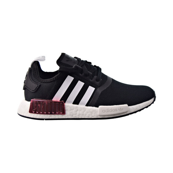 Adidas NMD R1 Women's Shoes Black-White-Pink FY3771