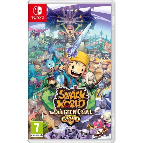 NINTENDO GAMES Switch Snack World The Dungeon Crawl - Gold