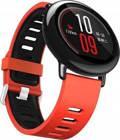 Beline Beline pasek Watch 20mm Double Color Silicone czerwono-czarny red/black box