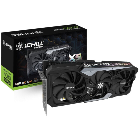 Графическая карта INNO3D C408S3-166XX-187049H GEFORCE RTX 4080 SUPER 16 GB GDDR6X