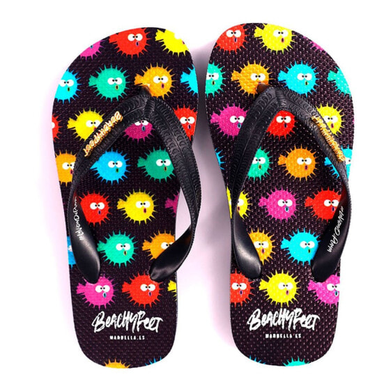 Мультяшные детские сандалии Beachy Feet модель "El Puffer Multi"