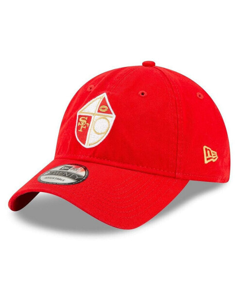 Men's Scarlet San Francisco 49ers Core Classic 9TWENTY Adjustable Hat