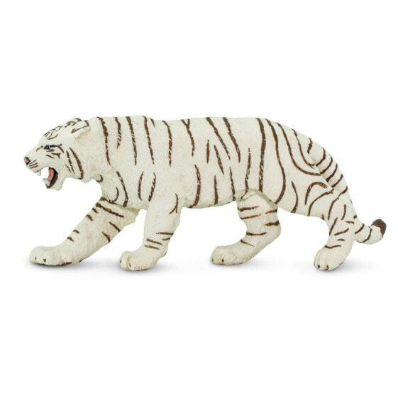 Фигурка Safari Ltd Белый Бенгальский тигр White Bengal Tiger Wildlife Wonders (Чудеса дикой природы)