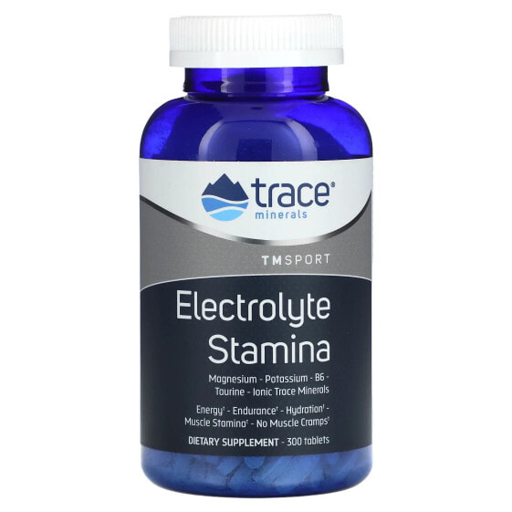 Минеральные витамины и Спорт - Trace Minerals ® Electrolyte Stamina, 90 таблеток