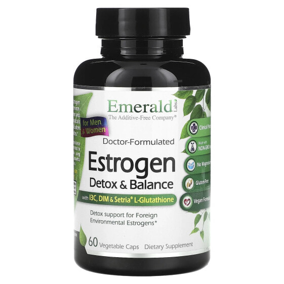 Витамины и БАДы Emerald Laboratories Estrogen, Detox & Balance 60 капсул