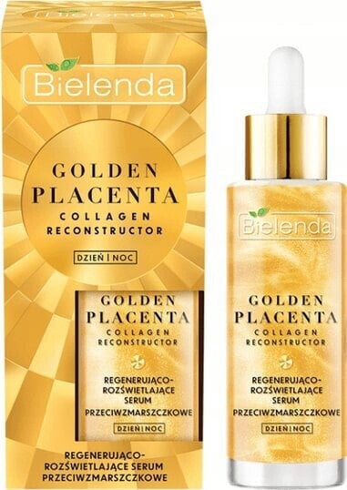 Bielenda Bielenda Golden Placenta Regenerująco Rozświetlające Serum przeciwzmarszczkowe na dzień i noc 30g