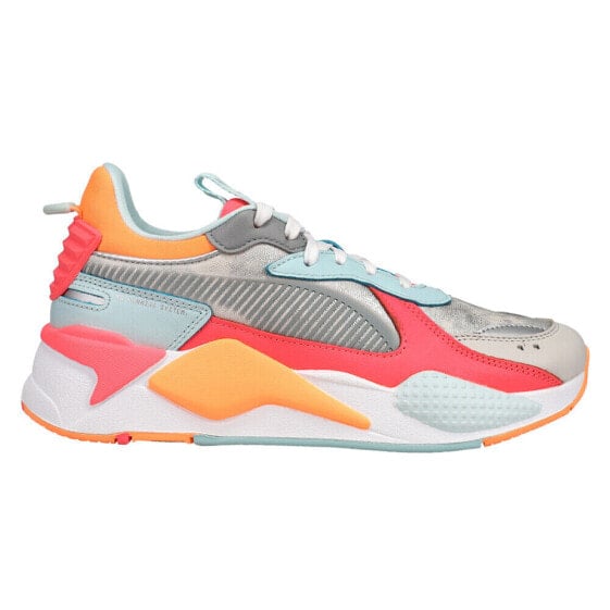 Puma RsX Club Galactic Lace Up Womens Grey Sneakers Casual Shoes 38924201