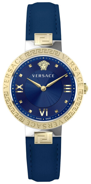 Versace Damen Armbanduhr GRECA LADY 36 mm Armband Leder VE2K003 21