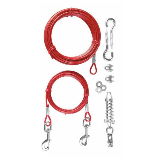 TRIXIE Plasticized Cables For Dogs 2 Units