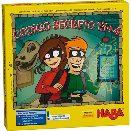 HABA Secret Code 13 + 4 Board Game