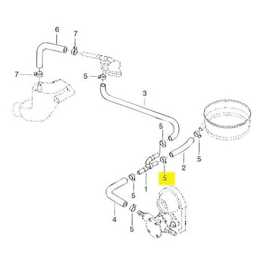 VETUS Hose Clamp