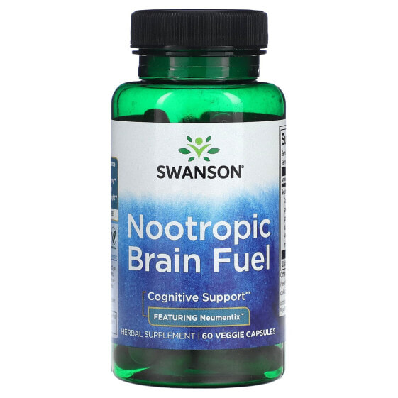 Nootropic Brain Food, 60 Veggie Capsules