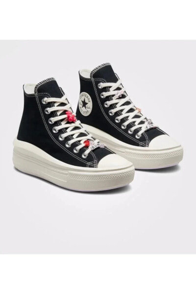 Chuck Taylor All Star Move Kadın Siyah Sneaker