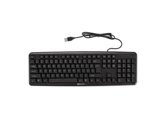 Slimline Keyboard and Mouse, USB 2.0, Black 69202