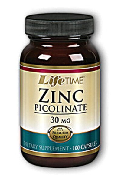Lifetime Zinc Picolinate Пиколинат цинка 30 мг 100 капсул