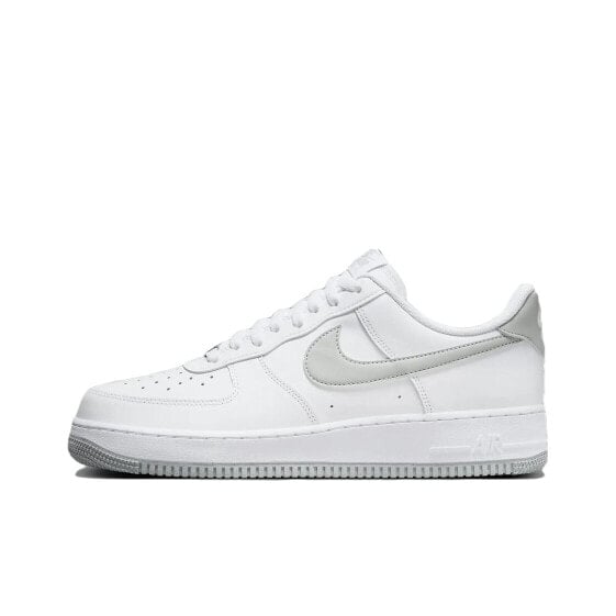 Nike Air Force 1 Low 防滑 低帮 板鞋 男款 白灰