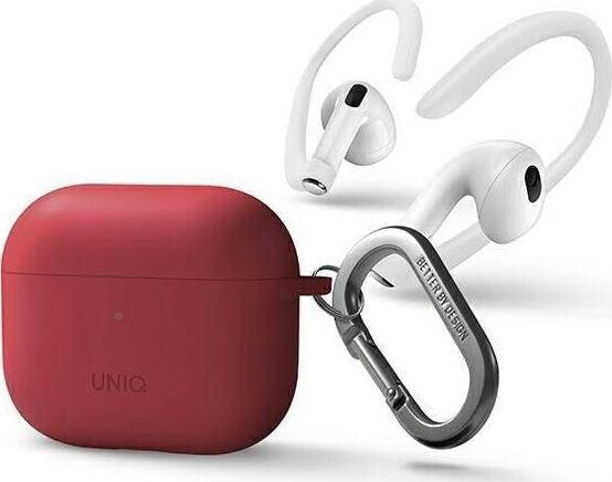 Uniq Etui ochronne Nexo do Apple AirPods 3 czerwone