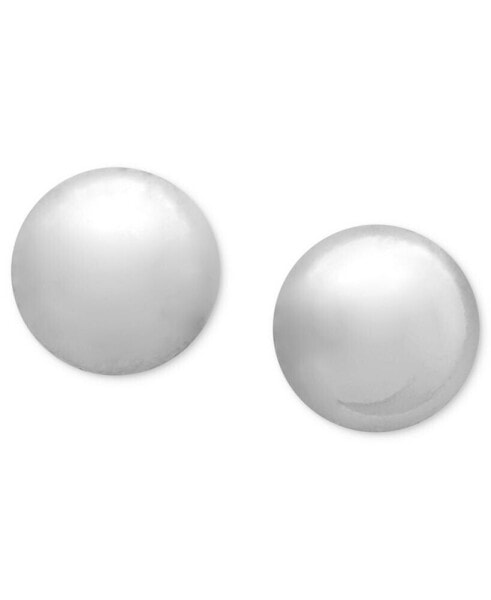 Ball Stud Earrings (8mm) in 18k Gold over Sterling Silver, Created for Macy's