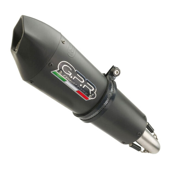 GPR EXHAUST SYSTEMS GP Evo4 Black MV Agusta Brutale 800 Dragster 21-23 Ref:E5.MV.15.CAT.GPAN.BLT Homologated Titanium Slip On Muffler