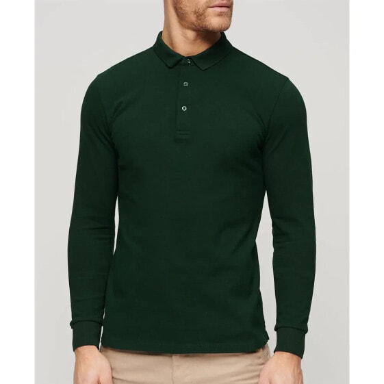 SUPERDRY M1110392A long sleeve polo