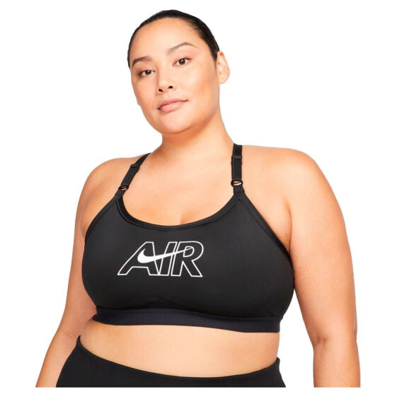 NIKE Air Dri Fit Indy Light Support Padded Graphic Big Sports Bra