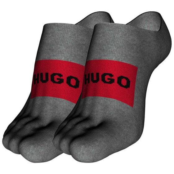 Носки спортивные Hugo Boss HUGO Lowcut Label Col 10241214 2 пары