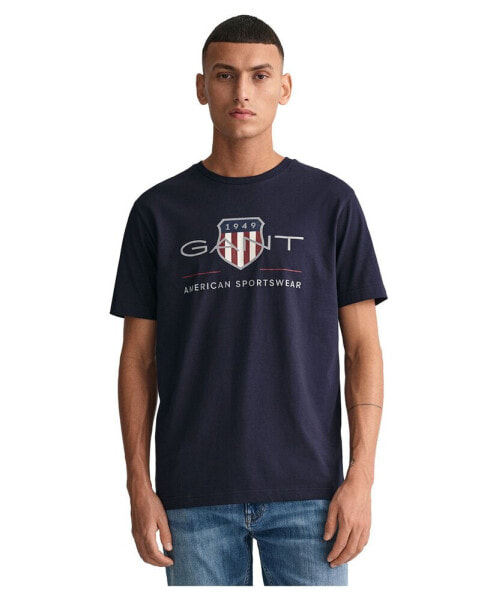 Футболка мужская Gant Archive Shield Regular Fit с коротким рукавом