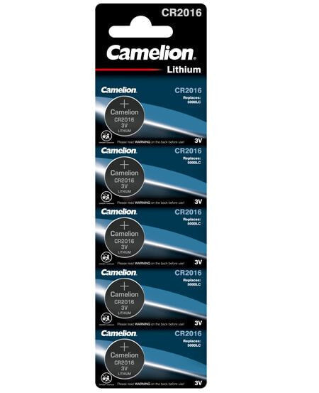 Camelion 13005016 - Single-use battery - CR2016 - Lithium - 3 V - 5 pc(s) - 75 mAh