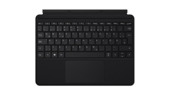 Microsoft Surface Go Type Cover - Trackpad - Microsoft - Surface Go 2 Surface Go - Black - Microfibre - Docking