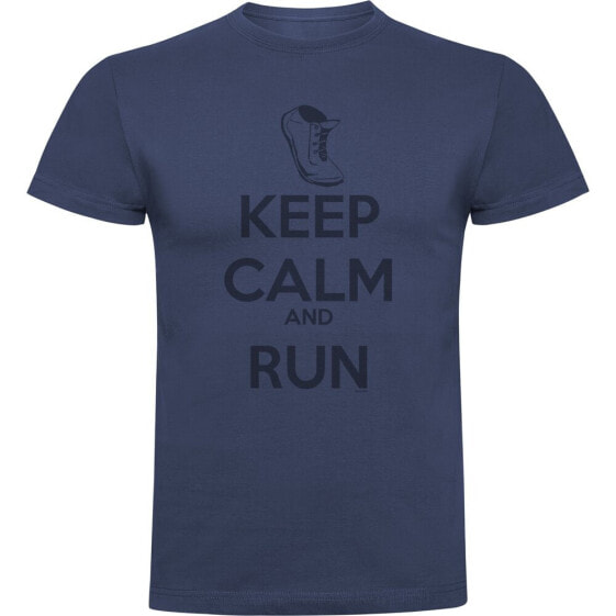 KRUSKIS Keep Calm And Run short sleeve T-shirt