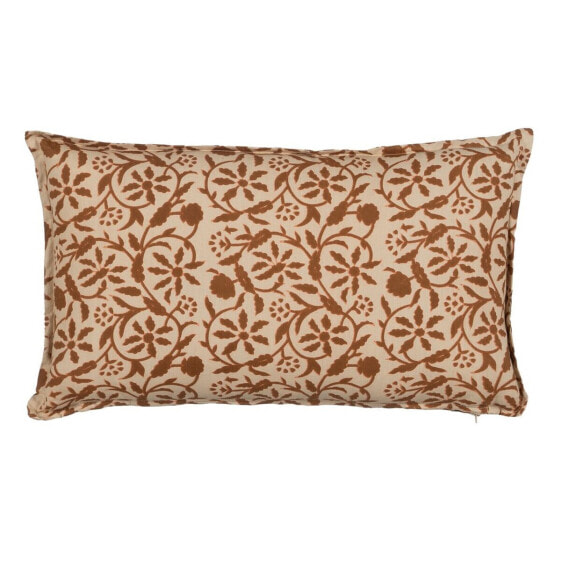 Cushion Cotton Brown Beige 50 x 30 cm